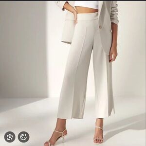Wilfred Wide Leg Pants in Bone
